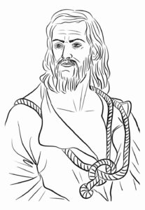 Desenho de Tiradentes Desenho Colorir Imprimir 08