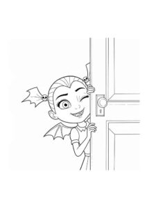 Desenho de Vampirina Desenho Colorir Imprimir 08