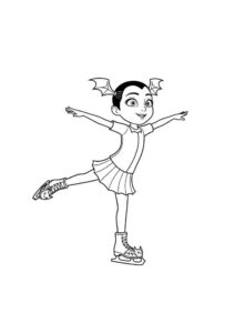 Desenho de Vampirina Desenho Colorir Imprimir 13