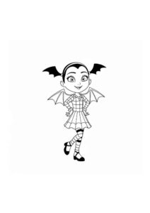 Desenho de Vampirina Desenho Colorir Imprimir 21