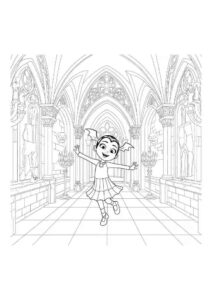 Desenho de Vampirina Desenho Colorir Imprimir 23