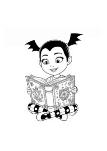 Desenho de Vampirina Desenho Colorir Imprimir 27