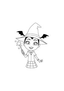 Desenho de Vampirina Desenho Colorir Imprimir 29