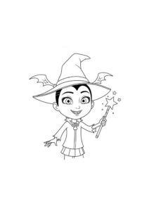 Desenho de Vampirina Desenho Colorir Imprimir 30
