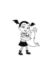Desenho de Vampirina Desenho Colorir Imprimir 33
