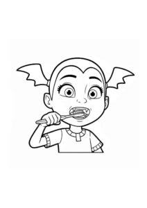Desenho de Vampirina Desenho Colorir Imprimir 34