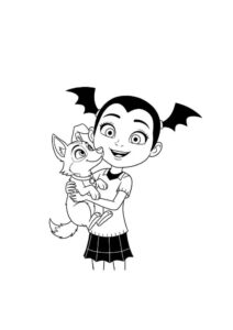 Desenho de Vampirina Desenho Colorir Imprimir 37