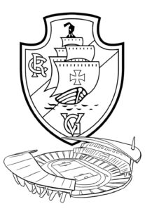 Desenho de Vasco Desenho Colorir Imprimir 09