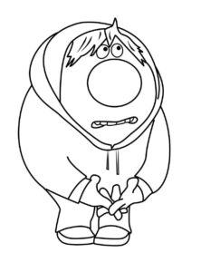 Desenho de Vergonha Divertidamente Desenho Colorir Imprimir 4