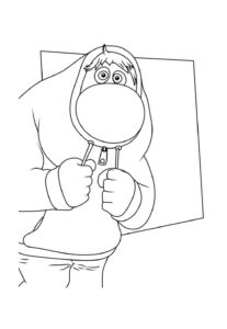 Desenho de Vergonha Divertidamente Desenho Colorir Imprimir 7