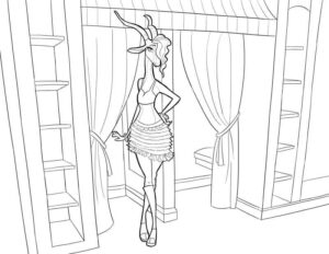 Desenho de Zootopia Desenho Colorir Imprimir 27