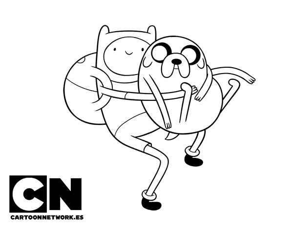 Desenho de A Hora De Aventura Desenho Colorir Imprimir 03