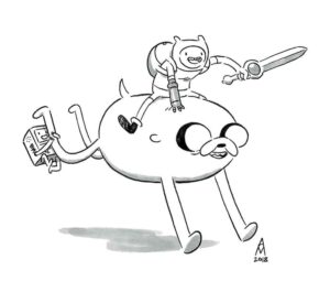 Desenho de A Hora De Aventura Desenho Colorir Imprimir 12