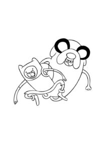 Desenho de A Hora De Aventura Desenho Colorir Imprimir 18