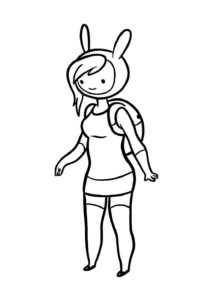 Desenho de A Hora De Aventura Desenho Colorir Imprimir 19