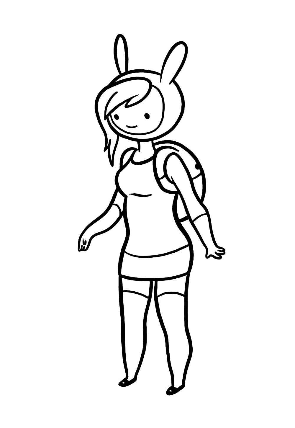 Desenho de A Hora De Aventura Desenho Colorir Imprimir 19