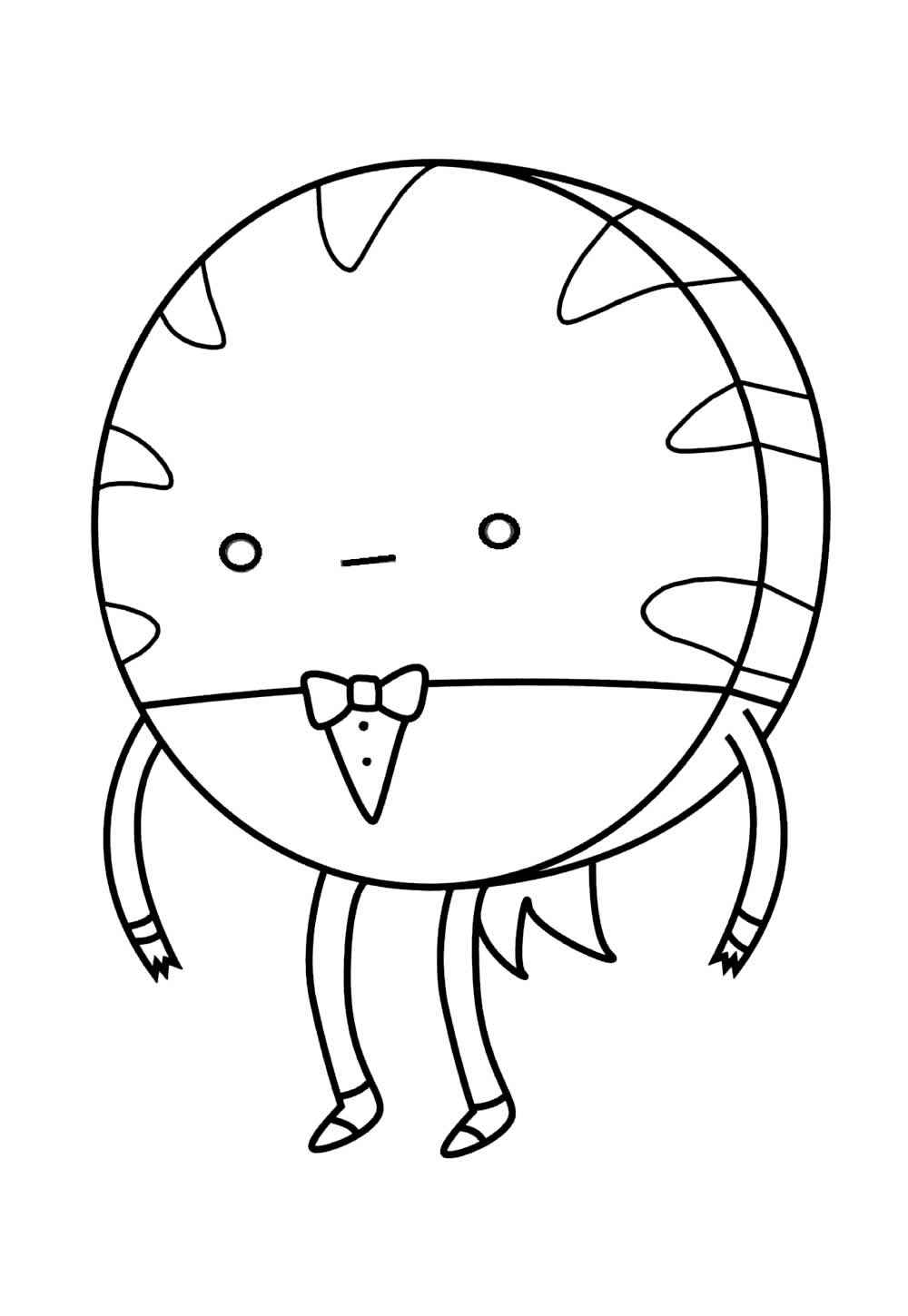 Desenho de A Hora De Aventura Desenho Colorir Imprimir 22