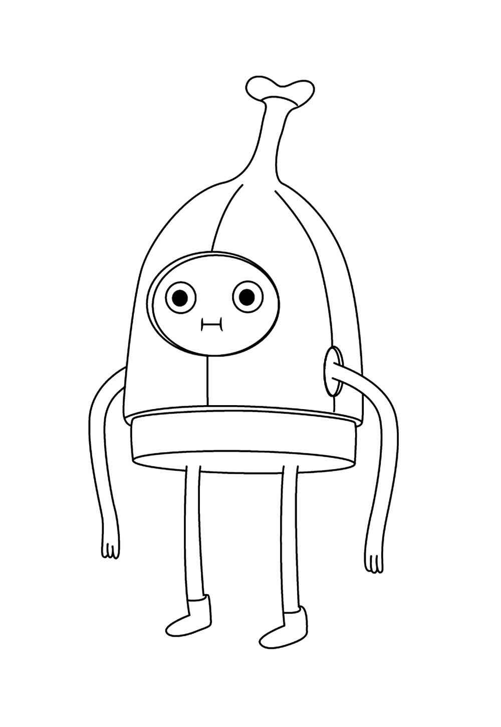 Desenho de A Hora De Aventura Desenho Colorir Imprimir 23