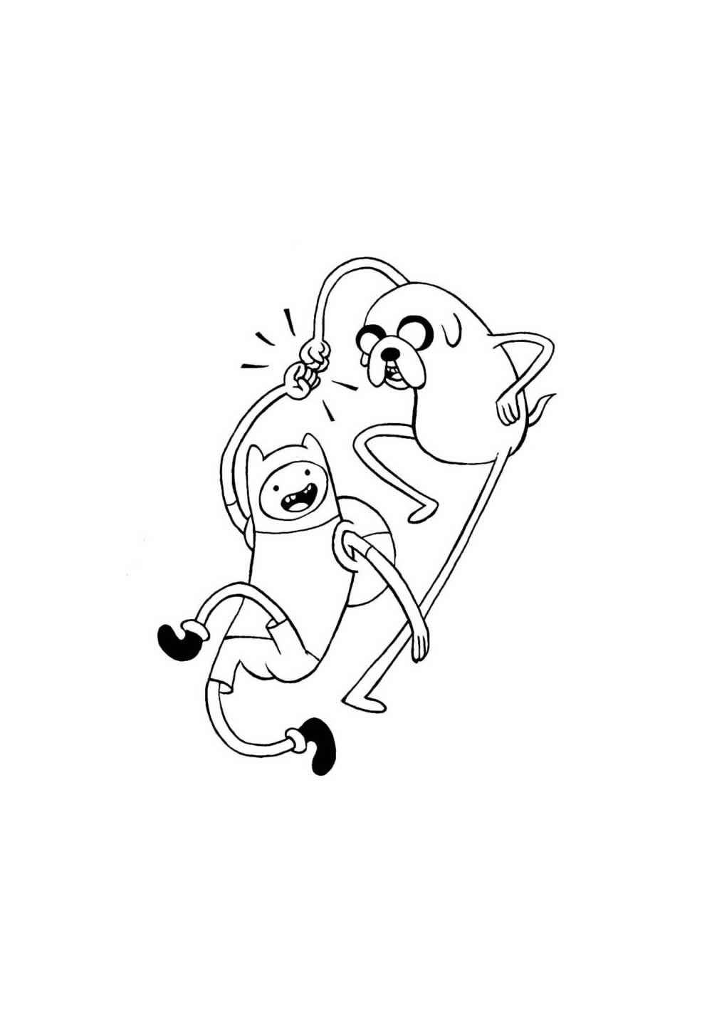 Desenho de A Hora De Aventura Desenho Colorir Imprimir 30