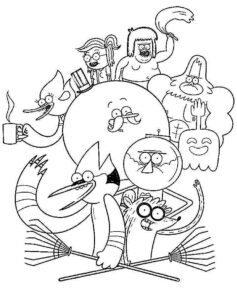 Desenho de Apenas Um Show Desenho Colorir Imprimir 04