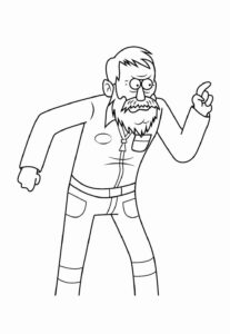 Desenho de Apenas Um Show Desenho Colorir Imprimir 22