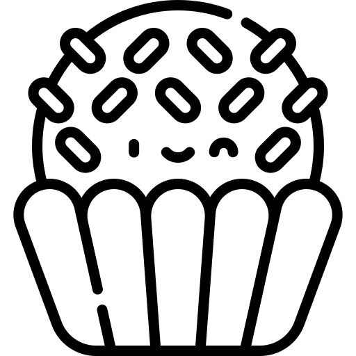 Desenho de Brigadeiro Desenho Colorir Imprimir 01