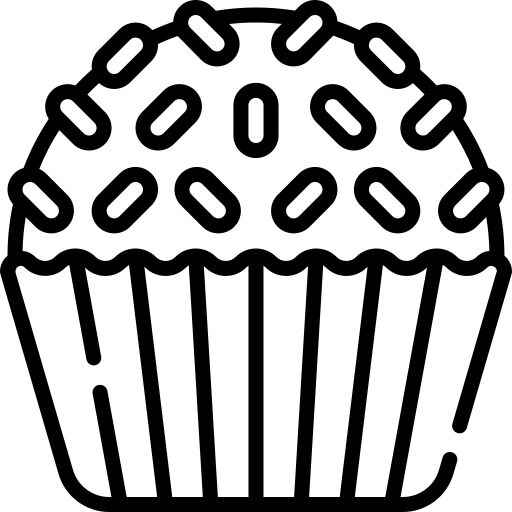 Desenho de Brigadeiro Desenho Colorir Imprimir 02