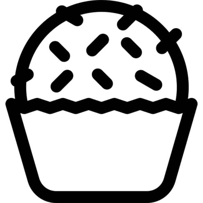 Desenho de Brigadeiro Desenho Colorir Imprimir 09