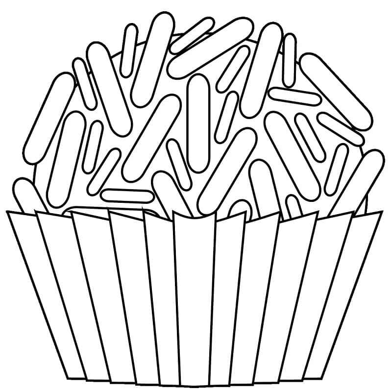 Desenho de Brigadeiro Desenho Colorir Imprimir 11