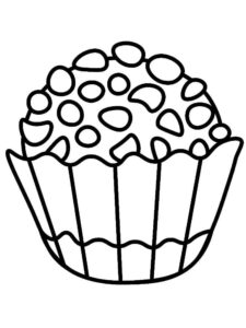 Desenho de Brigadeiro Desenho Colorir Imprimir 15