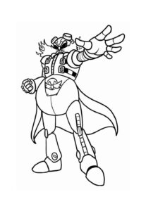 Desenho de Doutor Ivo Robotnik Desenho Colorir Imprimir 05