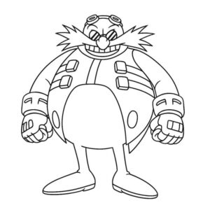 Desenho de Doutor Ivo Robotnik Desenho Colorir Imprimir 17