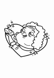 Desenho de Irmão Do Jorel Desenho Colorir Imprimir 03