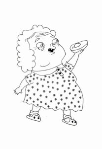 Desenho de Irmão Do Jorel Desenho Colorir Imprimir 07