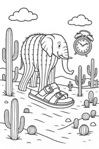 Desenho de Lirili Larila Desenho Colorir Imprimir 1