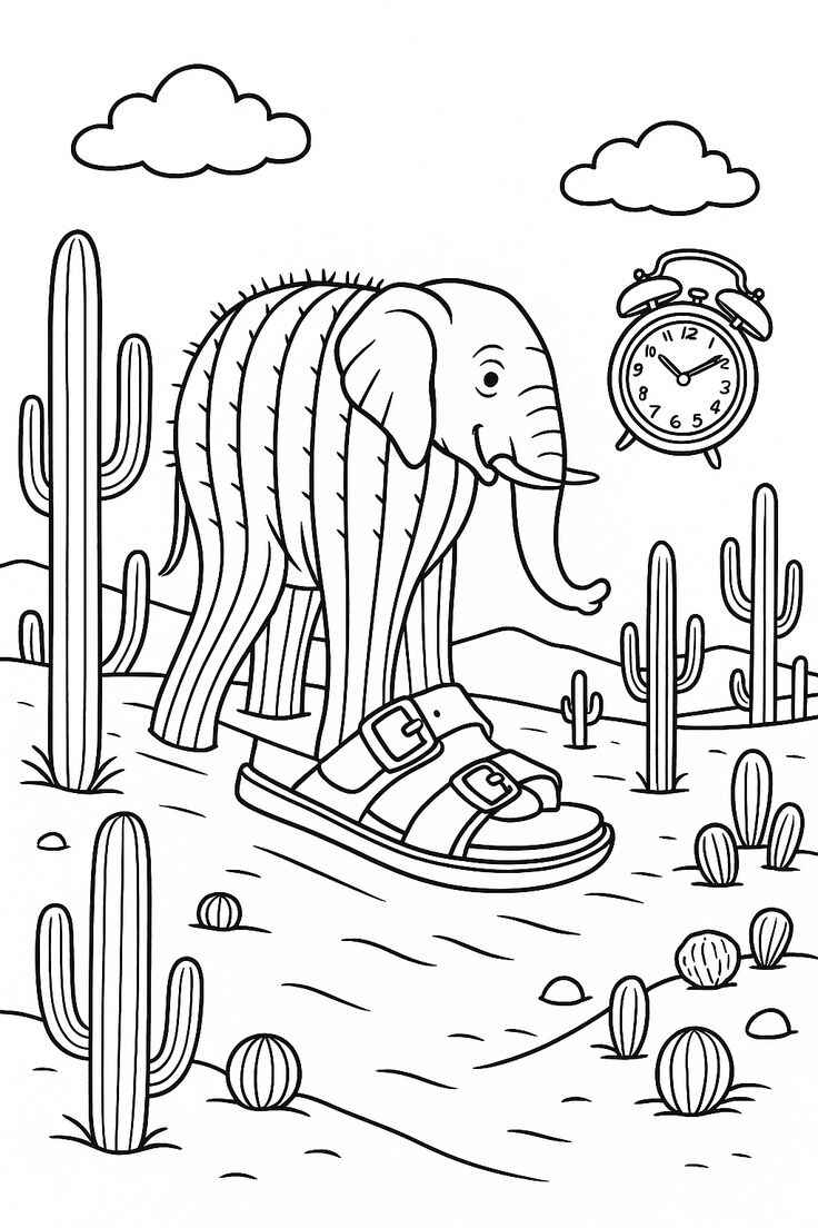 Desenho de Lirili Larila Desenho Colorir Imprimir 1