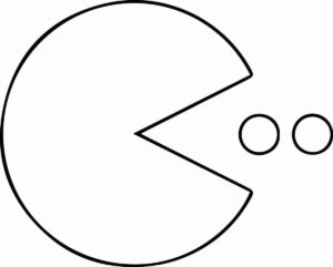 Desenho de Pacman Desenho Colorir Imprimir 14