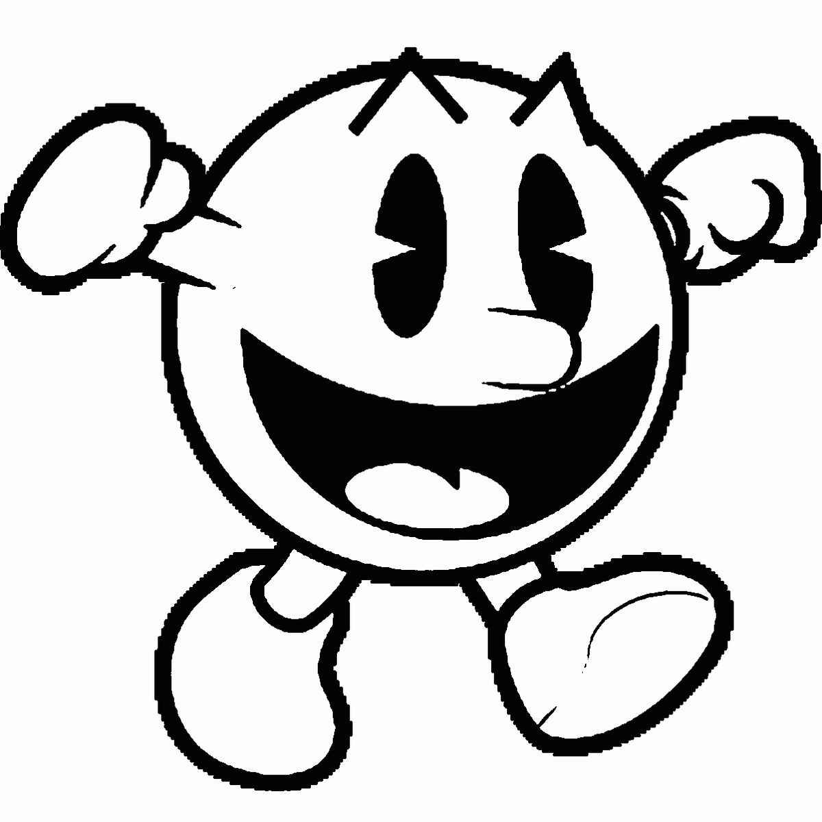 Desenho de Pacman Desenho Colorir Imprimir 19