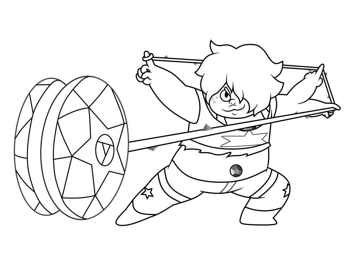 Desenho de Steven Universo Desenho Colorir Imprimir 02