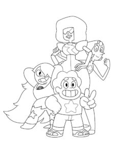 Desenho de Steven Universo Desenho Colorir Imprimir 03