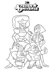 Desenho de Steven Universo Desenho Colorir Imprimir 09