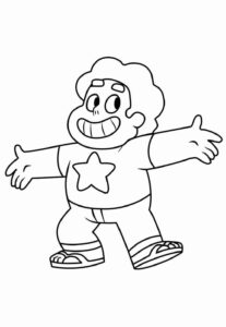 Desenho de Steven Universo Desenho Colorir Imprimir 13