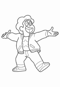 Desenho de Steven Universo Desenho Colorir Imprimir 14