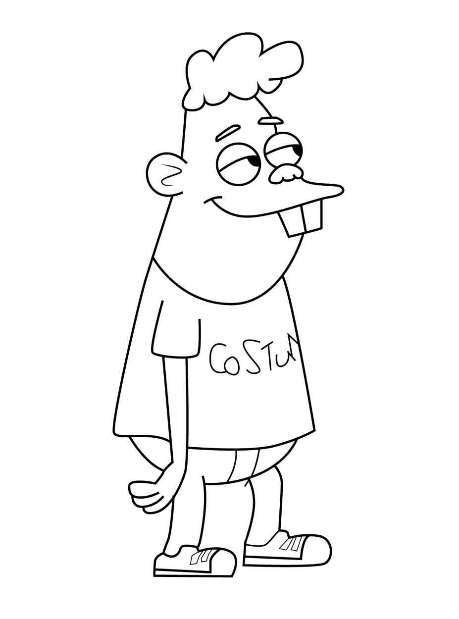 Desenho de Titio Avô Desenho Colorir Imprimir 11