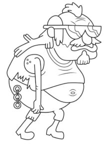 Desenho de Titio Avô Desenho Colorir Imprimir 15