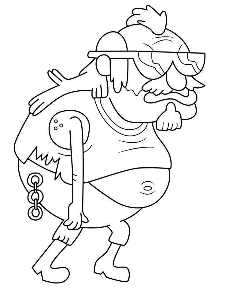 Desenho de Titio Avô Desenho Colorir Imprimir 15