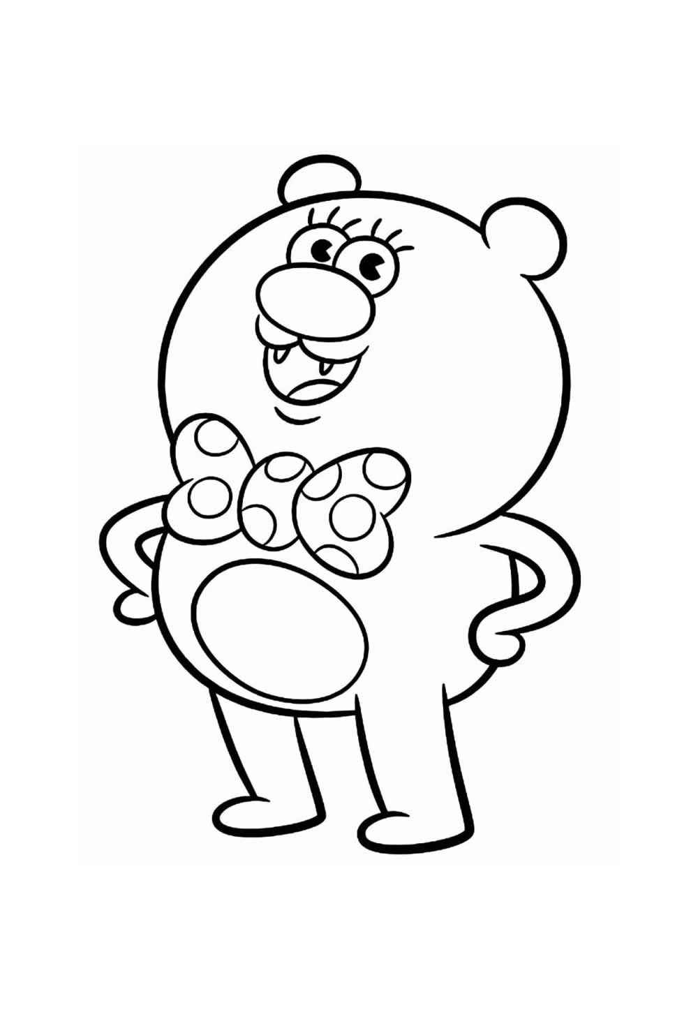 Desenho de Titio Avô Desenho Colorir Imprimir 18