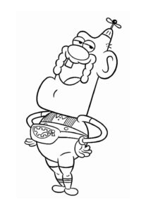 Desenho de Titio Avô Desenho Colorir Imprimir 22