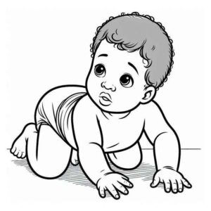 Desenho de Bebe Desenho Colorir Imprimir 11