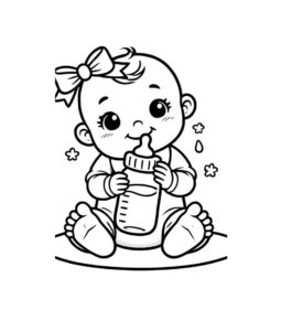 Desenho de Bebe Desenho Colorir Imprimir 20